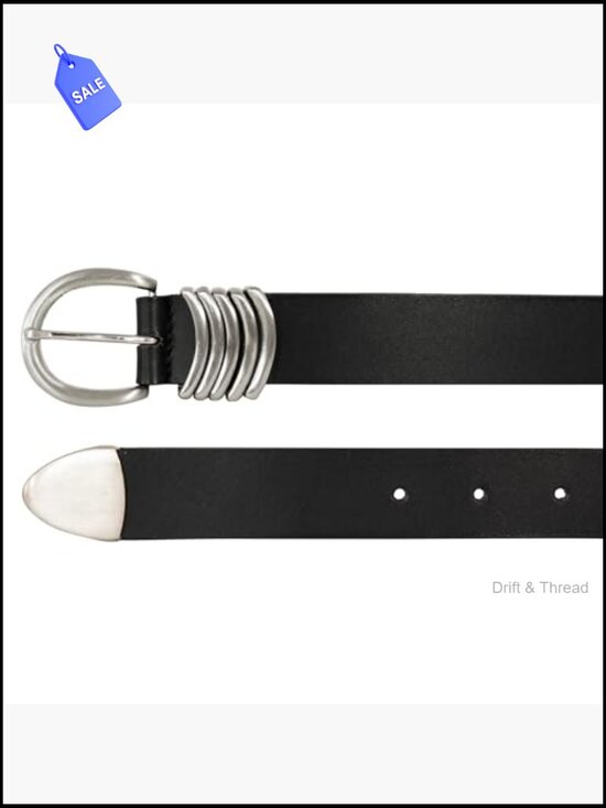 Women\'s 2-Pack Genuine Leather Belts Set main image 5